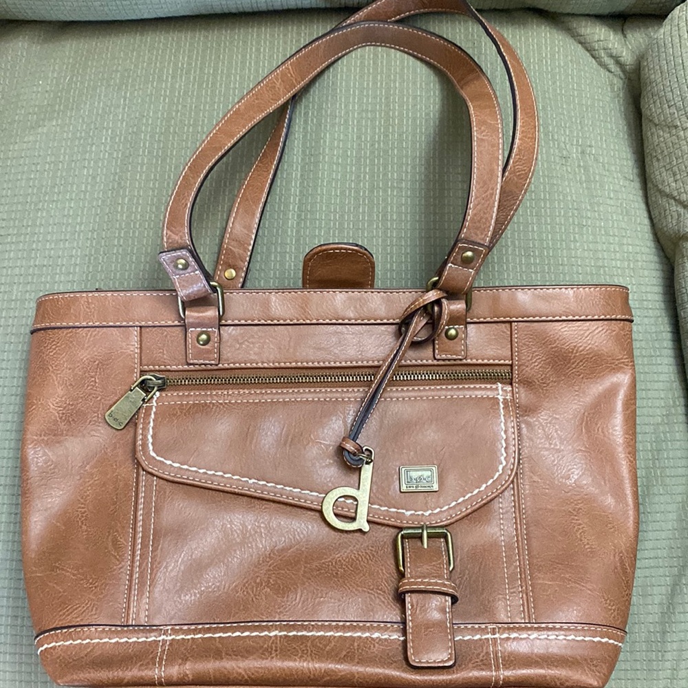 BOC Brown Leather Handbag